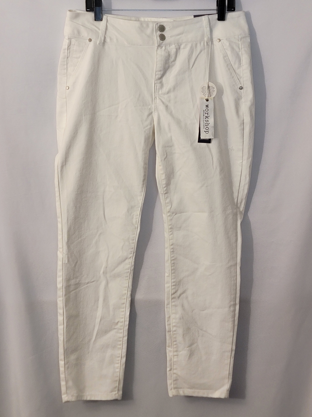 NWT Workshop Republic Clothing Comfort Stretch Skinny Ankle Jeans Size 12